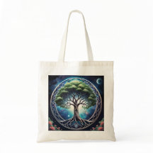 Tree of life tote bag