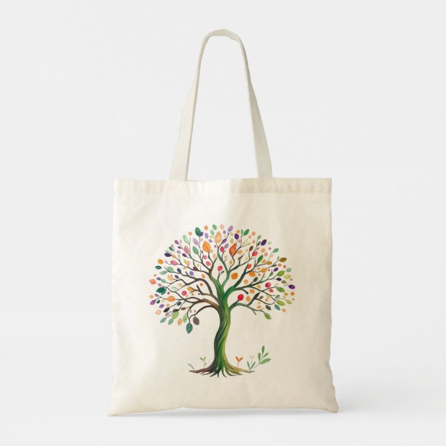 Tree of Life  Tote Bag (Back)
