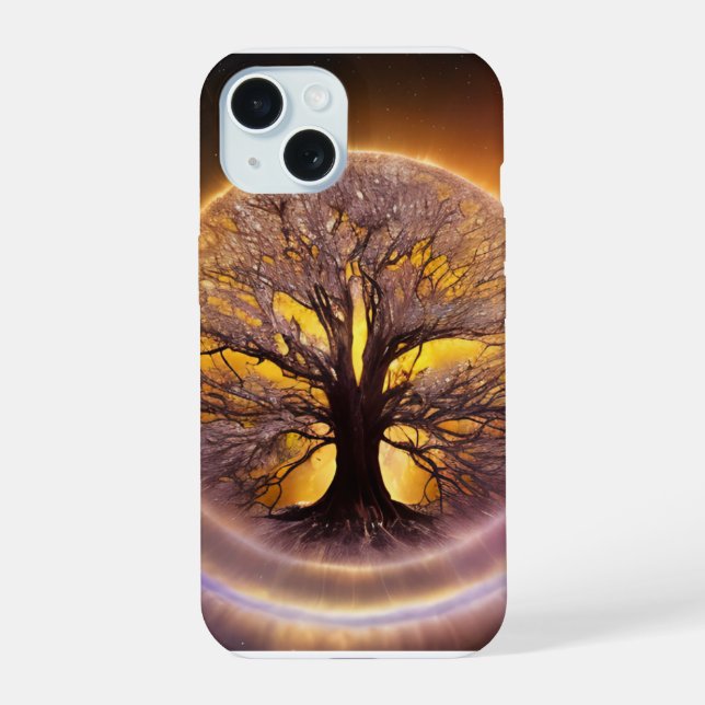 Tree of Life v2 iPhone 15 Case (Back)
