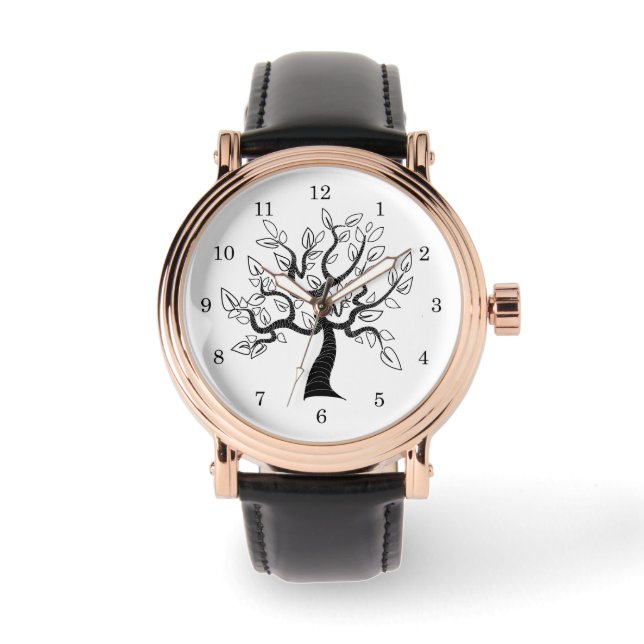 Tree of Life Watch Modern Gift (Front)