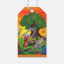 Tree of Life Watercolor Dance Joy Love Art