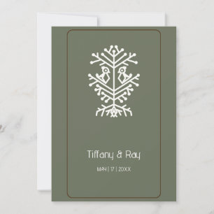 Tree of Life Wedding Invitation