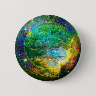 Tree of Life Wellness 2 Inch Round Button