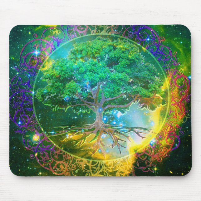 Tree of Life Wellness Gel Mouse Pad (Front)