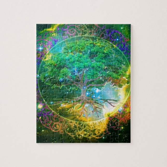 Tree of Life Wellness Jigsaw Puzzle (Vertical)