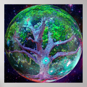 Tree of Life Wellness Poster