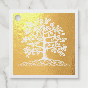 Tree of life with birds favour tags