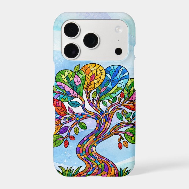 Tree of Life with blue pattern (Back)