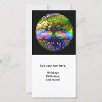 Tree of Life with Rainbow Heart