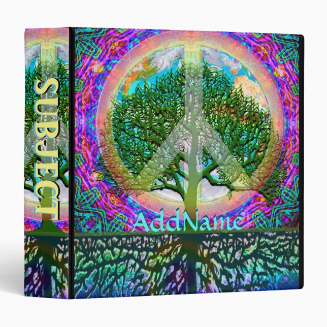 Tree of Life World Peace Binder (Front/Spine)