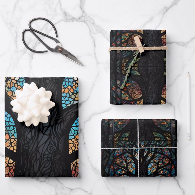 Tree of Life Wrapping Paper Sheet (Front)