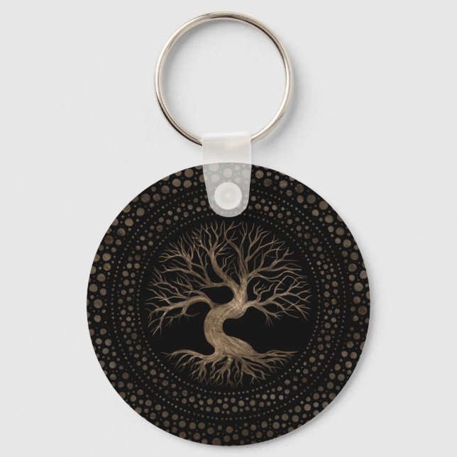 Tree of Life - Yggdrasil Keychain (Front)