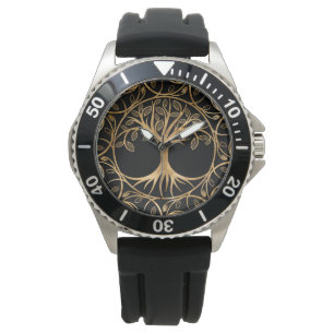 Tree of life - Yggdrasil Mandala frame Watch