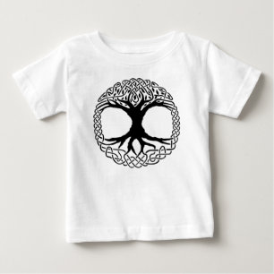 Tree of Life Yggdrasil Norse wicca mythology Baby T-Shirt