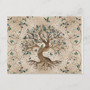 Tree of Life - Yggdrasil Postcard