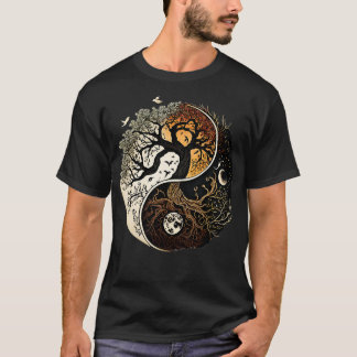 Tree of Life Yin Yang T-Shirt
