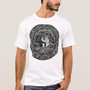 Tree of Life Yin Yang T-Shirt