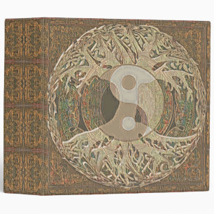 Tree of Life Yin Yang Tan Binder