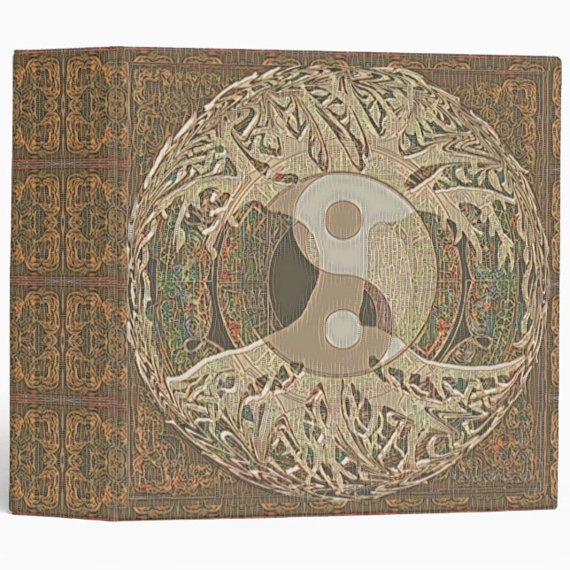 Tree of Life Yin Yang Tan Binder (Front/Spine)