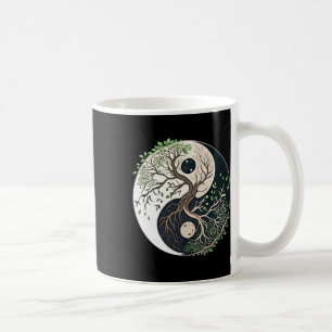 Tree Of Life Yin Yang Yoga Nature Lance Art Coffee Mug