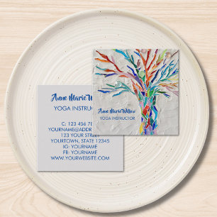 Tree Of Life Yoga instructor Business Card