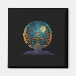 Tree Of Life Yoga Zen Namaste Meditation _1 Magnet