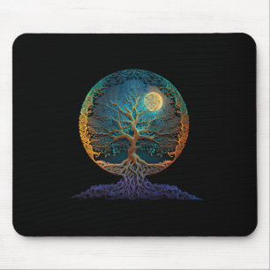 Tree Of Life Yoga Zen Namaste Meditation _1 Mouse Pad