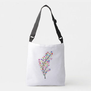 Tree of Love and Harmony Crossbody Bag