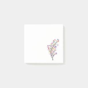 Tree of Love and Harmony Post-it Notes