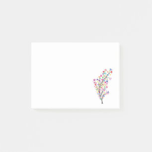 Tree of Love and Harmony Post-it Notes