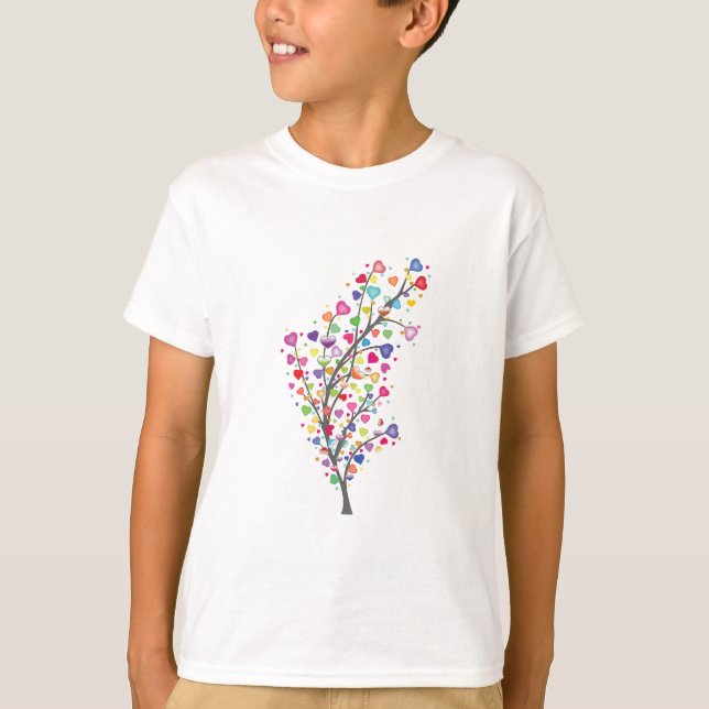 Tree of Love and Harmony T-Shirt (Front)