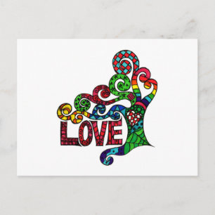 Tree of Love  - postcard