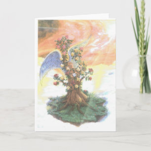 tree of roses(greeting card) card