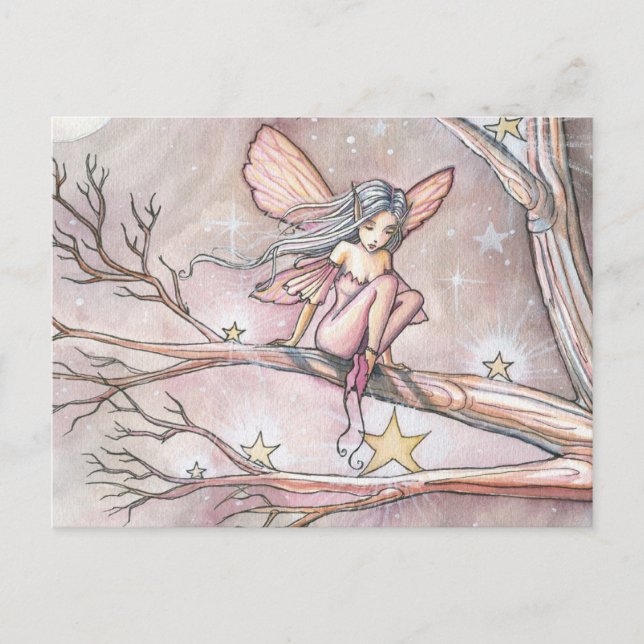 Tree of Stars Fairy Postcard by Molly Harrison (Front)