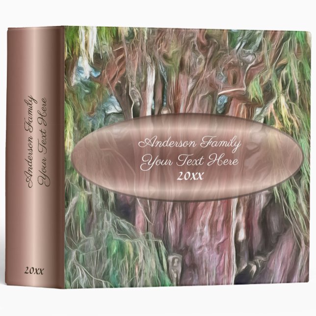 Tree of Tule Oaxaca Family OAX1 Binder (Front/Spine)