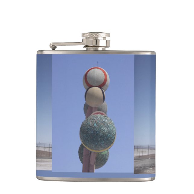 Tree of Utah Flask (Front)