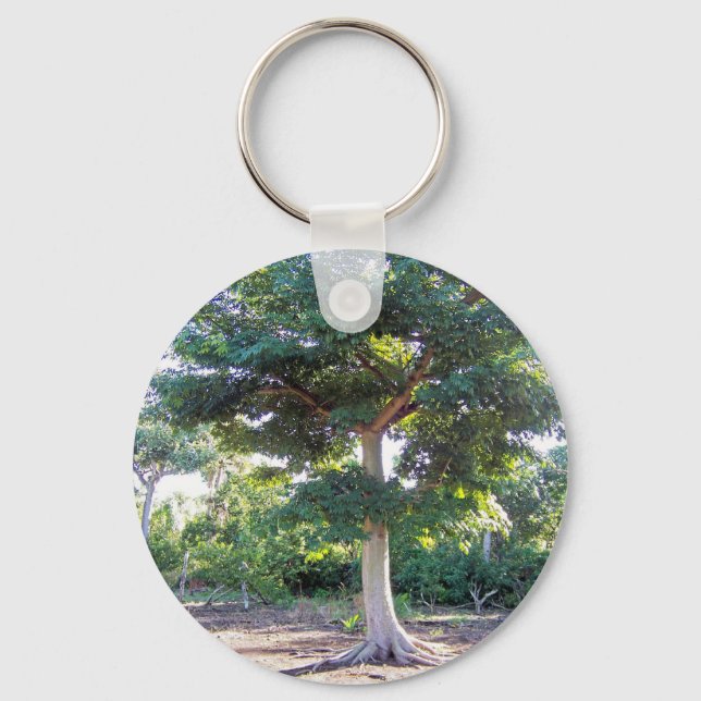 Tree of Wisdom-keychain Keychain (Front)