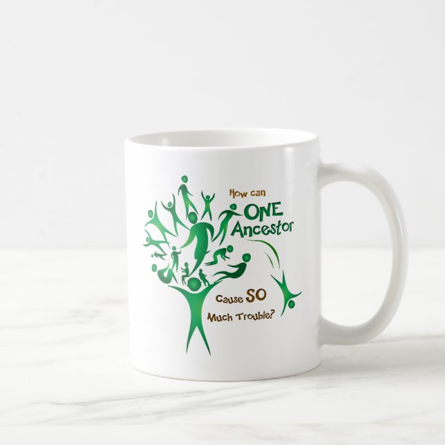 Tree One Ancestor Coffee Mug (Right)