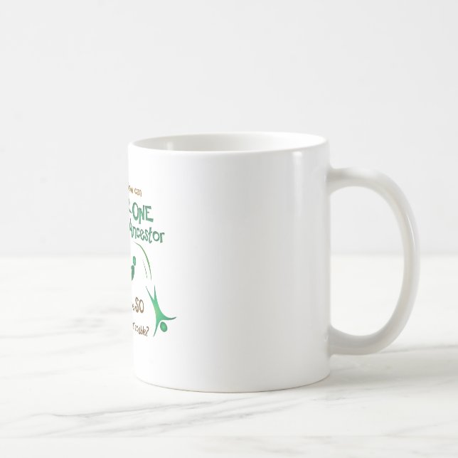 Tree One Ancestor Coffee Mug (Right)