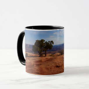 Tree Out of Red Rocks I at Canyonlands Mug