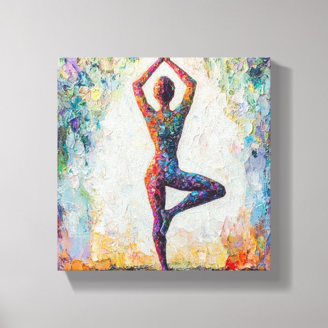 Tree Pose Canvas Art (Front)