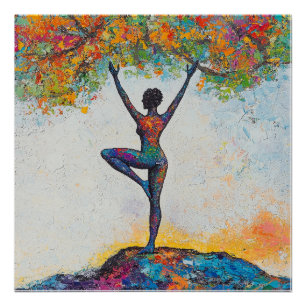 Tree Pose Poster