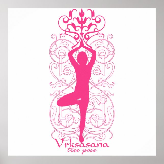 Tree Pose Poster (Front)