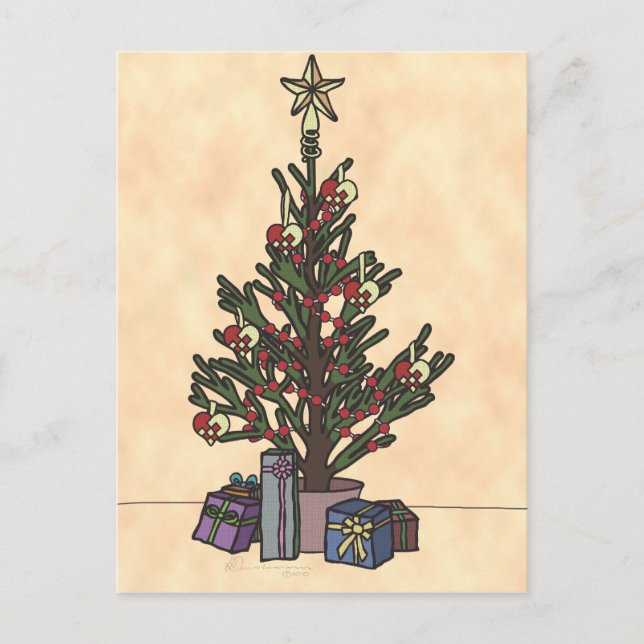 Tree, postcard (Front)