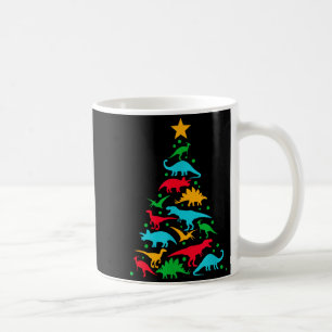 Tree Rex Dinosaur Dino Tree Christmas Tree Funny  Coffee Mug