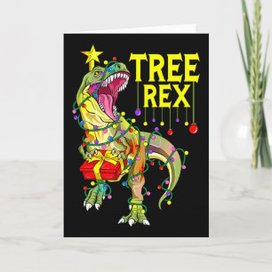 Tree Rex! Funny Christmas Paleontologist  Card