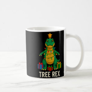 Tree Rex Funny Dinosaur Christmas  Coffee Mug