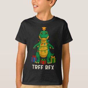 Tree Rex Funny Dinosaur Christmas  T-Shirt