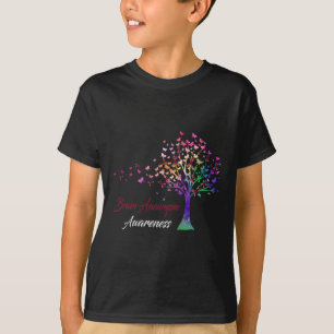 Tree Ribbon Brain Aneurysm Awareness  T-Shirt