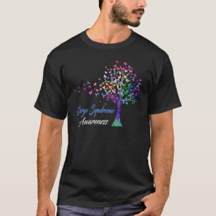 Tree Ribbon Charge Syndrome Awareness Clothing T-Shirt